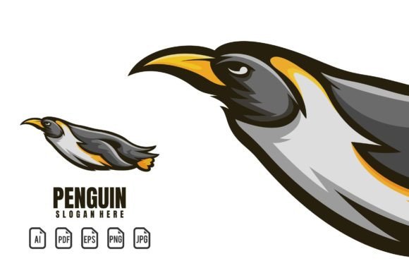 A Penguin Mascot Logo for Every Project