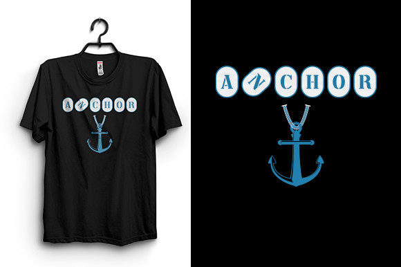 Anchor T-Shirt Design: Your Versatile Creative Canvas