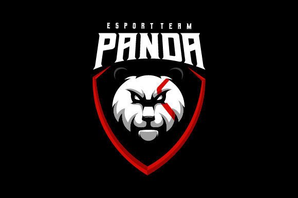 Crafting Identity with the Angry Panda Esport Logo: A Workflow Asset