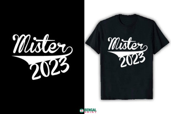 Funny Mister 2023 T-shirt Design: A Retrospective Design for Modern Merchandise