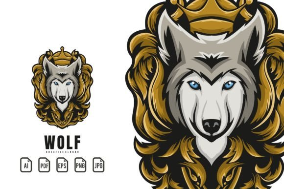 Harness the Power of the Wolf Head Vintage Illustration for Your Brand