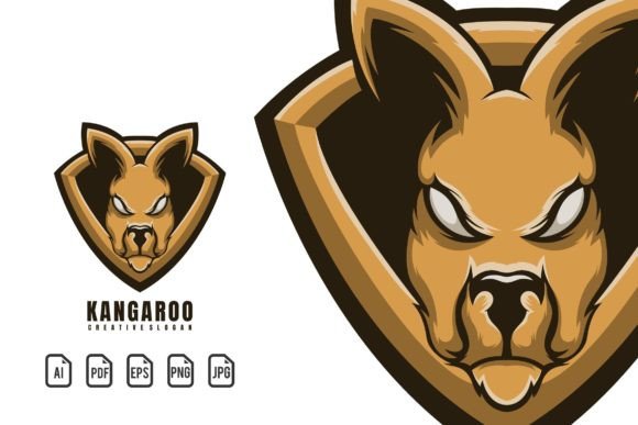 How a Kangaroo Mascot Logo Template Elevates Your Brand