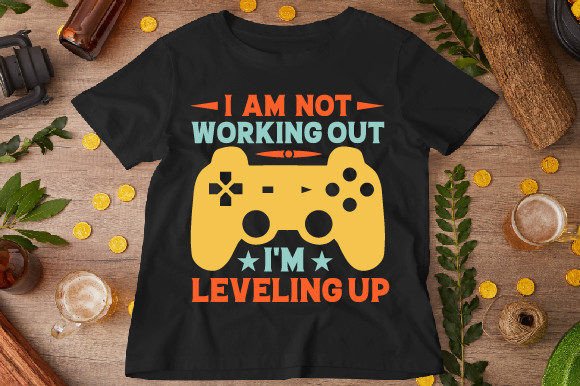 I Am Not Working out, Am Leveling Design: A Creative Power-Up