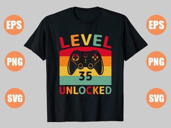 Level 35 Unlocked: A Gaming Font for Creative Empowerment