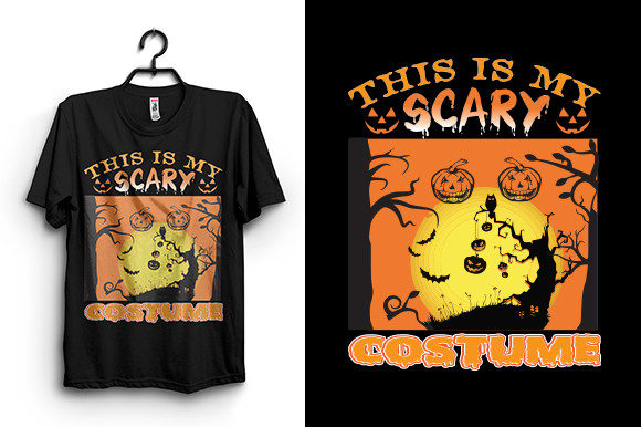 My Scary Costume T-Shirt Design