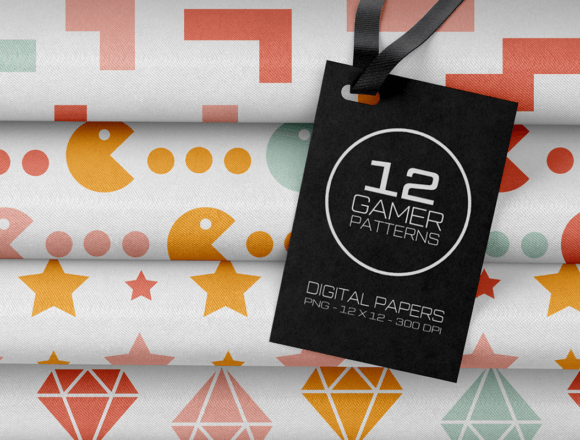 Pastel Gamer Digital Papers