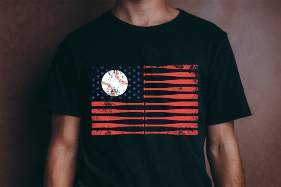 The Baseball Shirt USA Flag SVG as a Practical Creative Asset