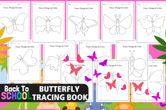 The Butterfly Tracing Book: Your Toolkit for Fun, Focused Handwriting Practice