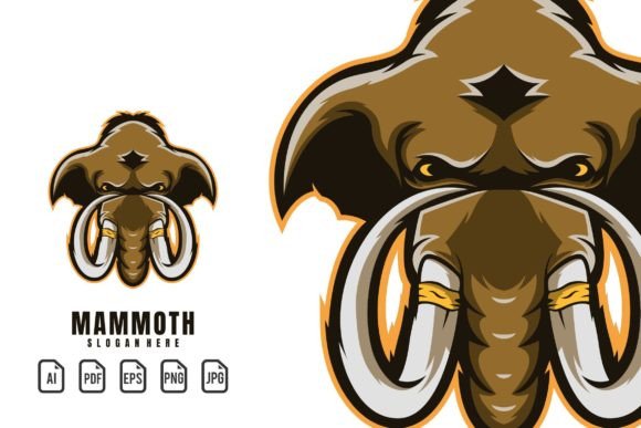 The Mammoth Mascot Logo: Your Gateway to a Brand of Unstoppable Strength
